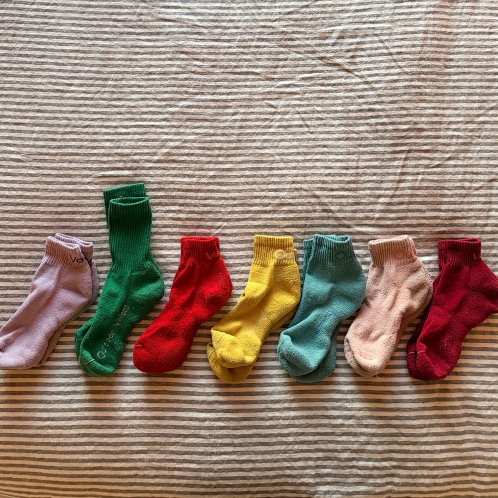 Outdoor Voices Doing Things Socks (newest to oldest)